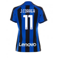 Inter Milan Joaquin Correa #11 Hjemmedrakt Kvinner 2022-23 Kortermet